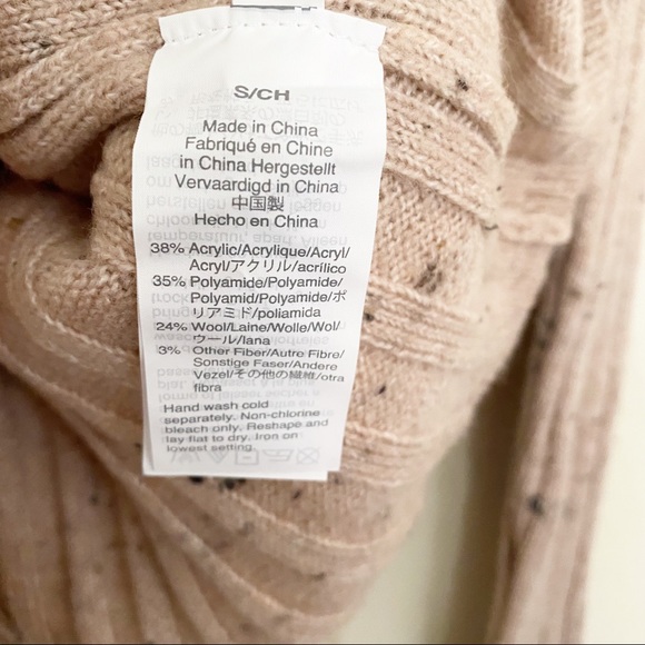 Madewell NWOT Evercrest Turtleneck Wool Sweater - Picture 7 of 7